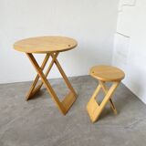 Adrian Reed Table and Stool Dining Set
