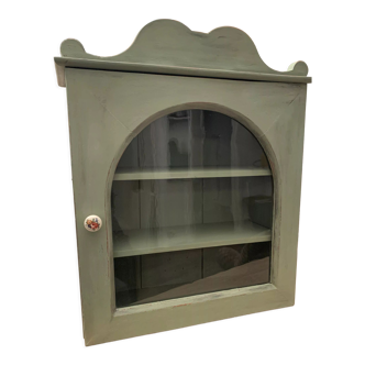 Old wall display case