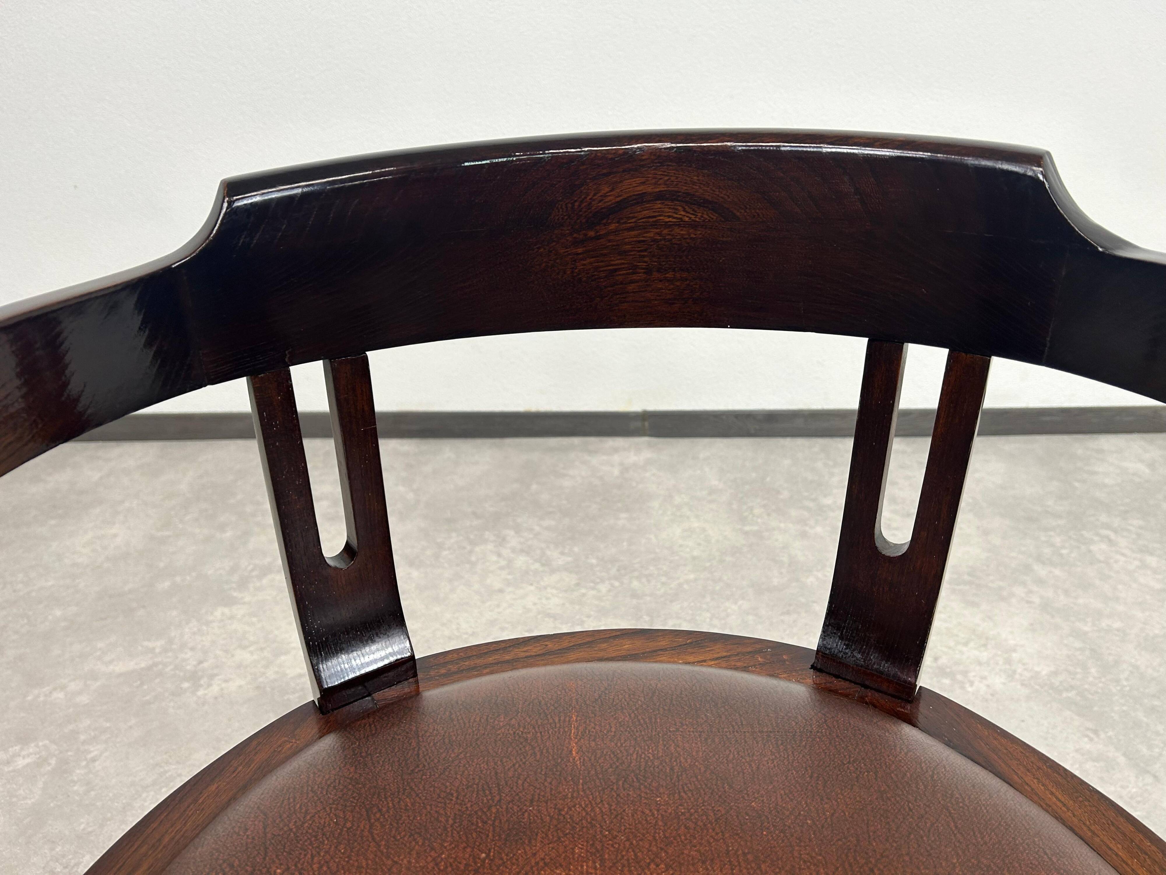 Rare Secession armchair by Anton Pospischil