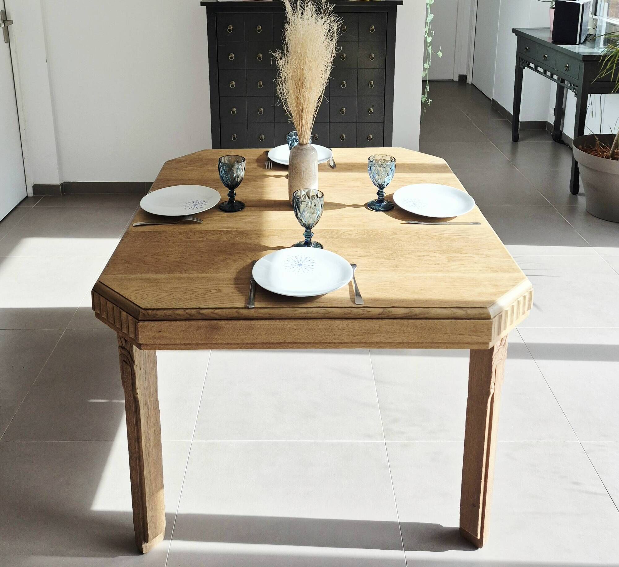 Art Deco square table