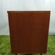 Wooden chest of drawers with gilded handle