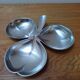 Small vintage aperitif bowl in the shape of a clover.