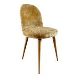 1960s golden furry chair