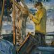 Oil on canvas “Concarneau”, signed S. Blaszczyk – 1991