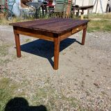 Table Basse Noyer et Pin