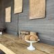 Raw wood workshop console