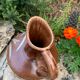 Pitcher in ceramic and tin from Savoy