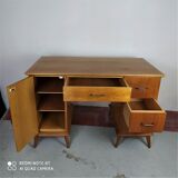 Wooden desk of the 50