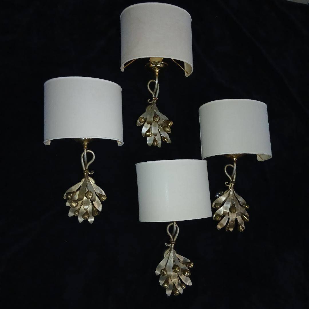 4 CIANI exclusive Italian design lamps, large and timeless wall lights