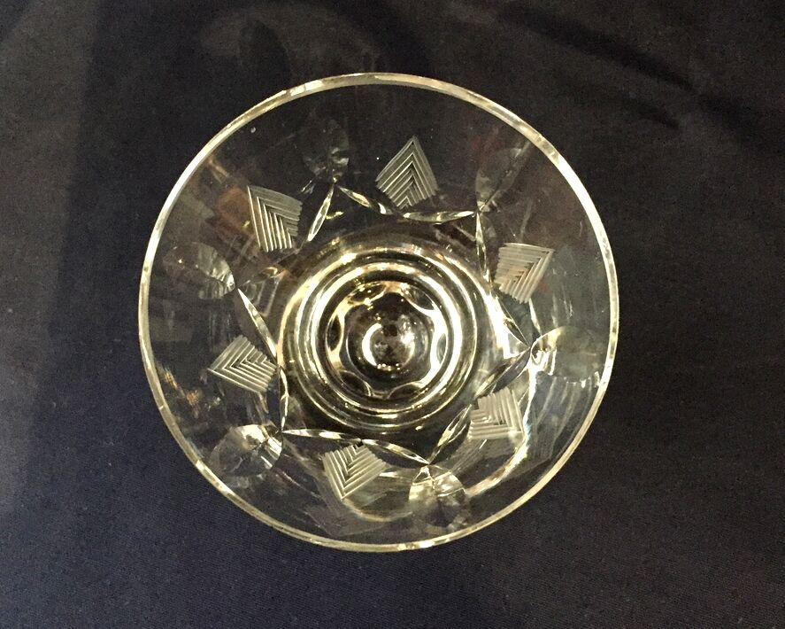 Crystal liqueur service years 1930/1940