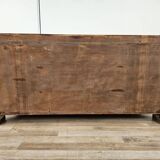 Console Art Déco en noyer des années 1940