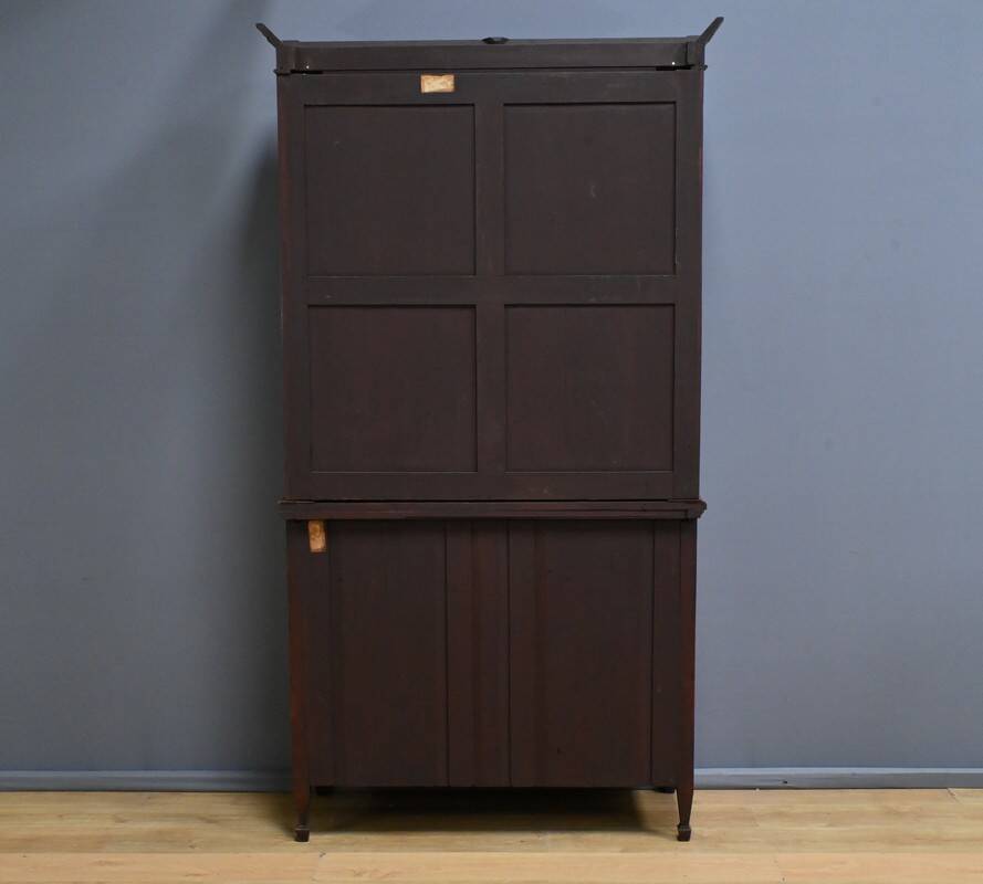 Edwardian Style Mahogany Bookcase, England – Early 20th Century