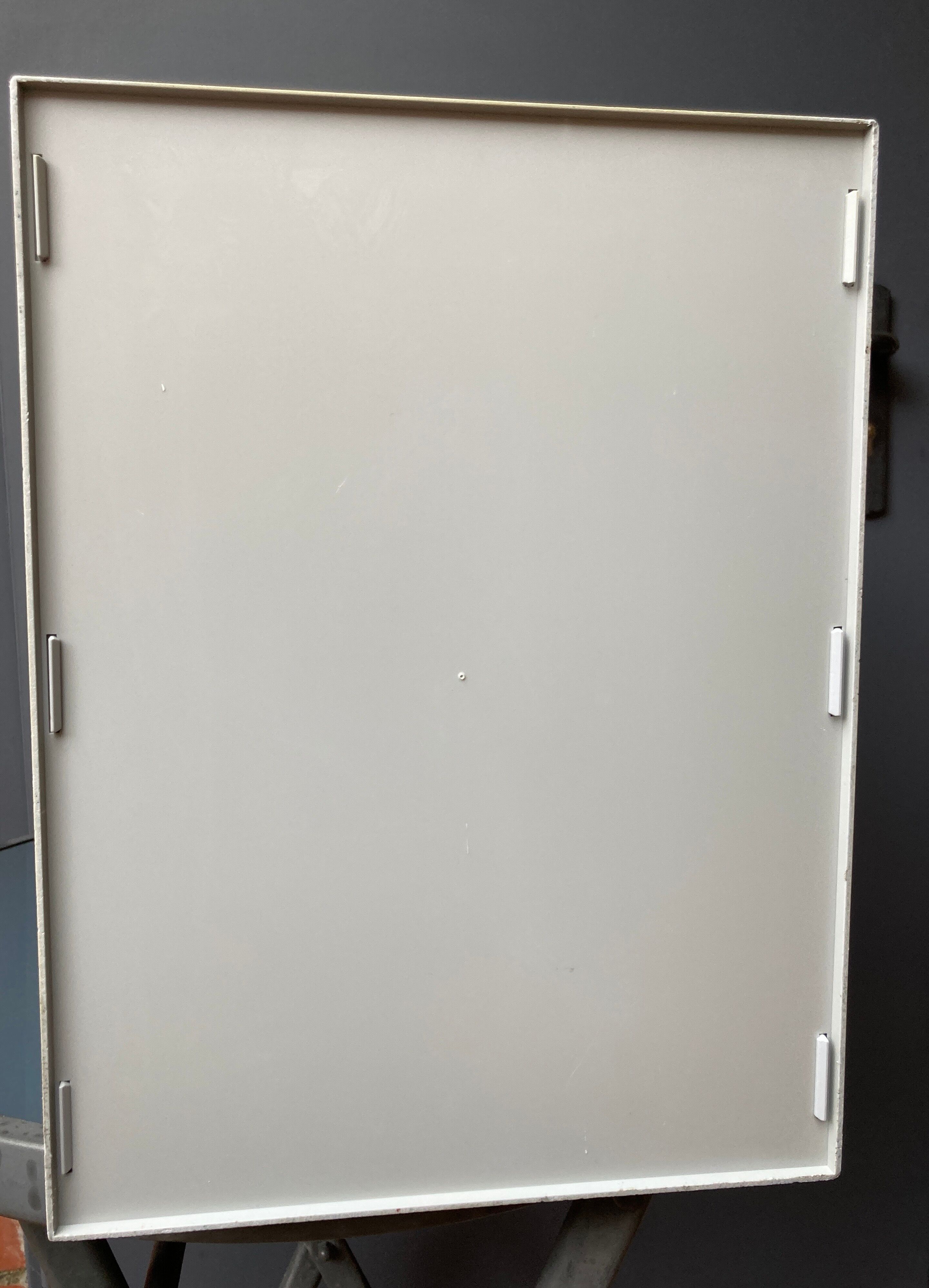 12-drawer vintage office locker