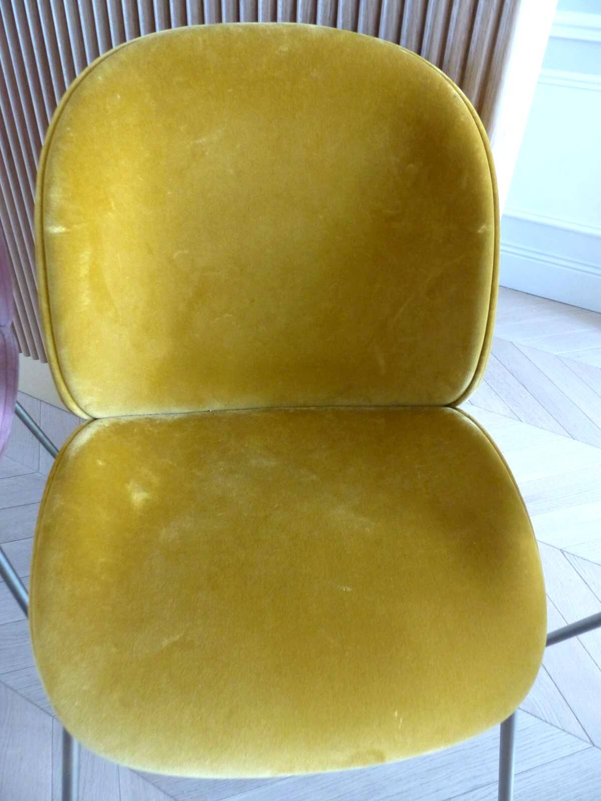 Set of 8 "Beetle Dining Chairs" by GUBI designed by GamFratesi