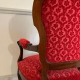 Louis XV Style Cabriolet armchair, circa 1850
