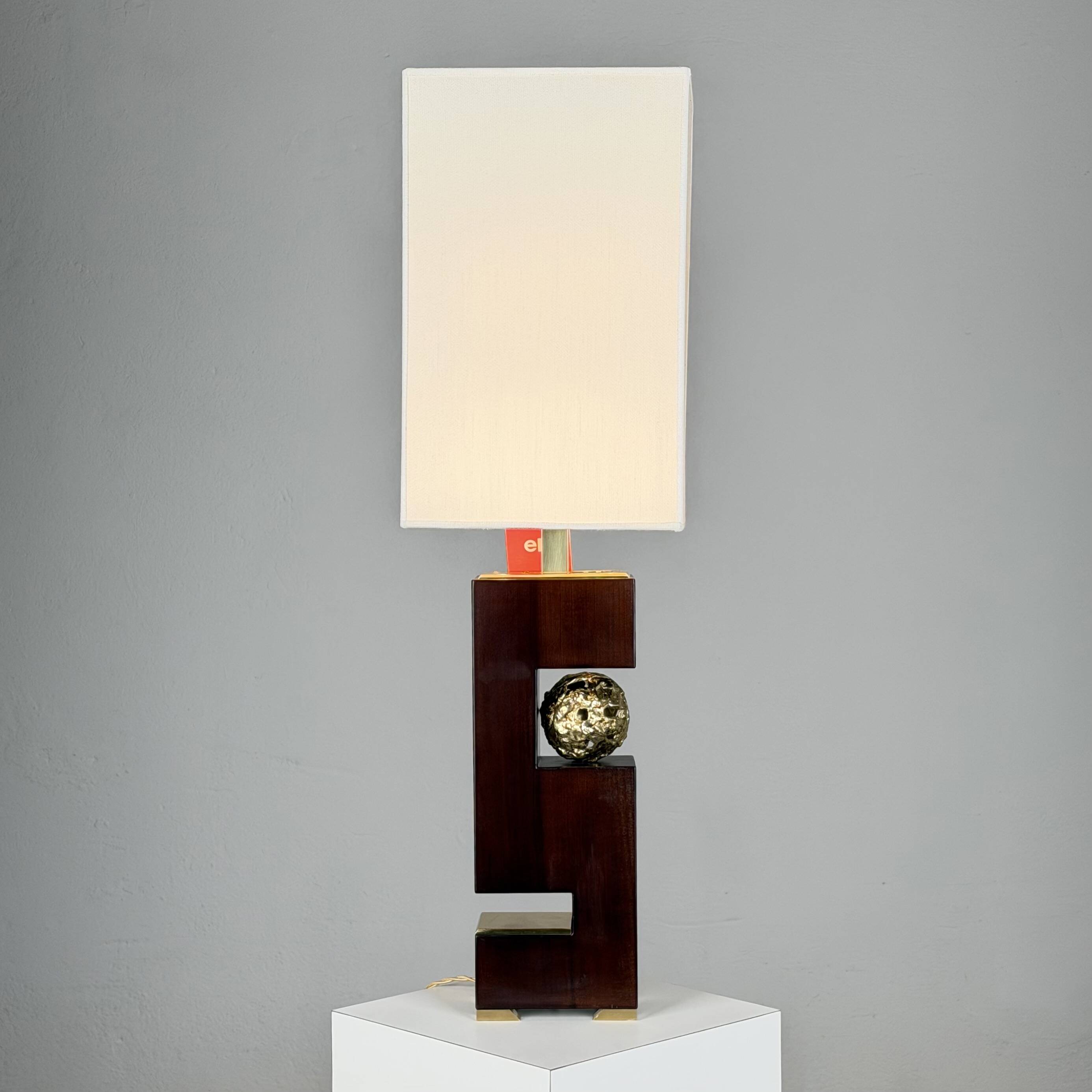 “Hermes” Table Lamp for Esperia by Angelo Brotto - Custom Commission, 1970s