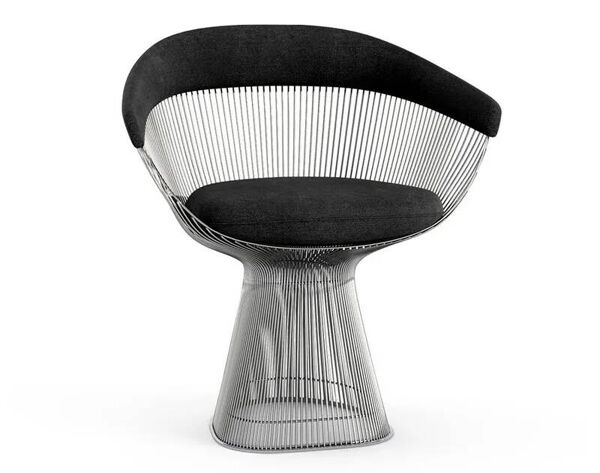 Platner Edition Knoll Originale Petit Fauteuil
