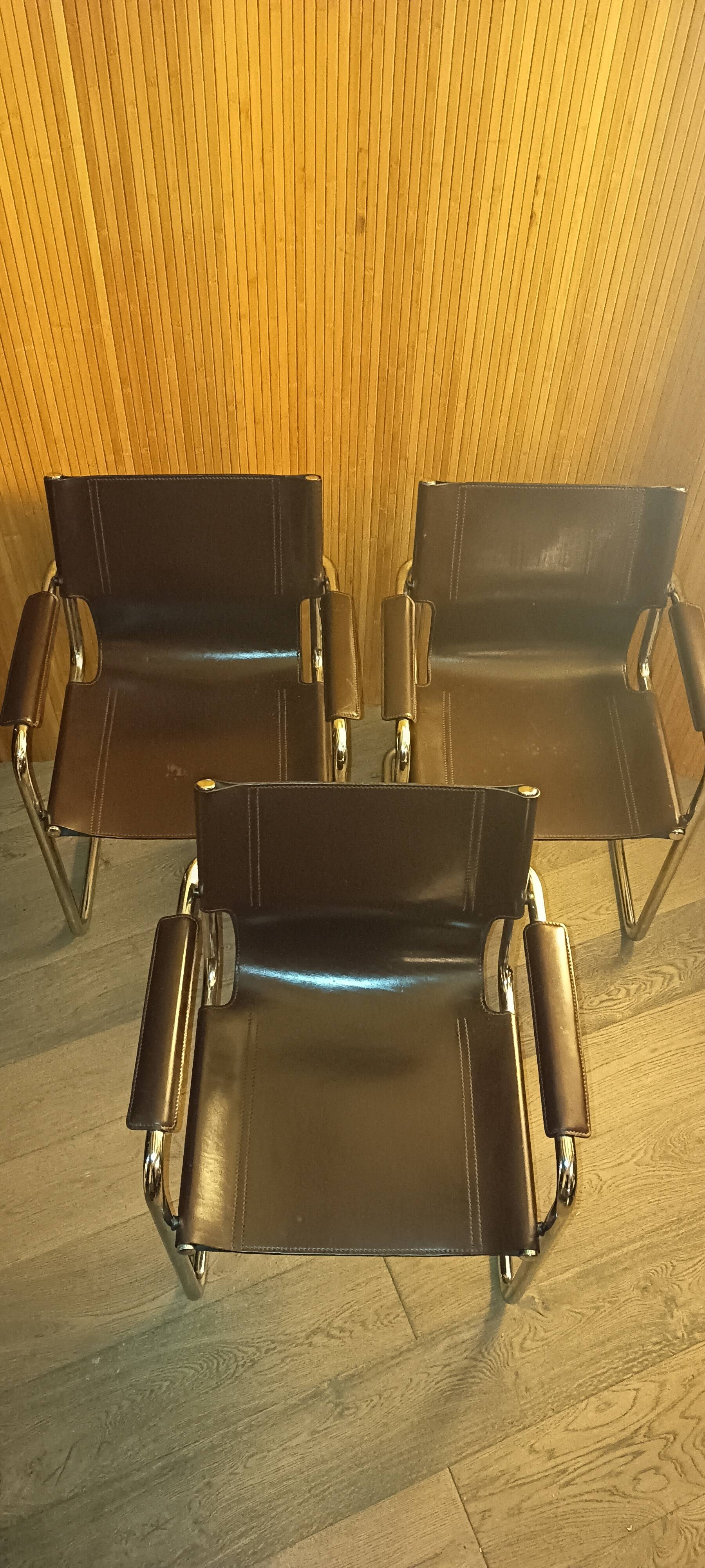 Mart Stam designer armchairs, Mattéo Grassi MG15 edition