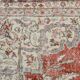 Red & Cream Vintage Persian Rug, 243x328Cm