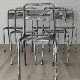 6 Industrial Tolix chairs