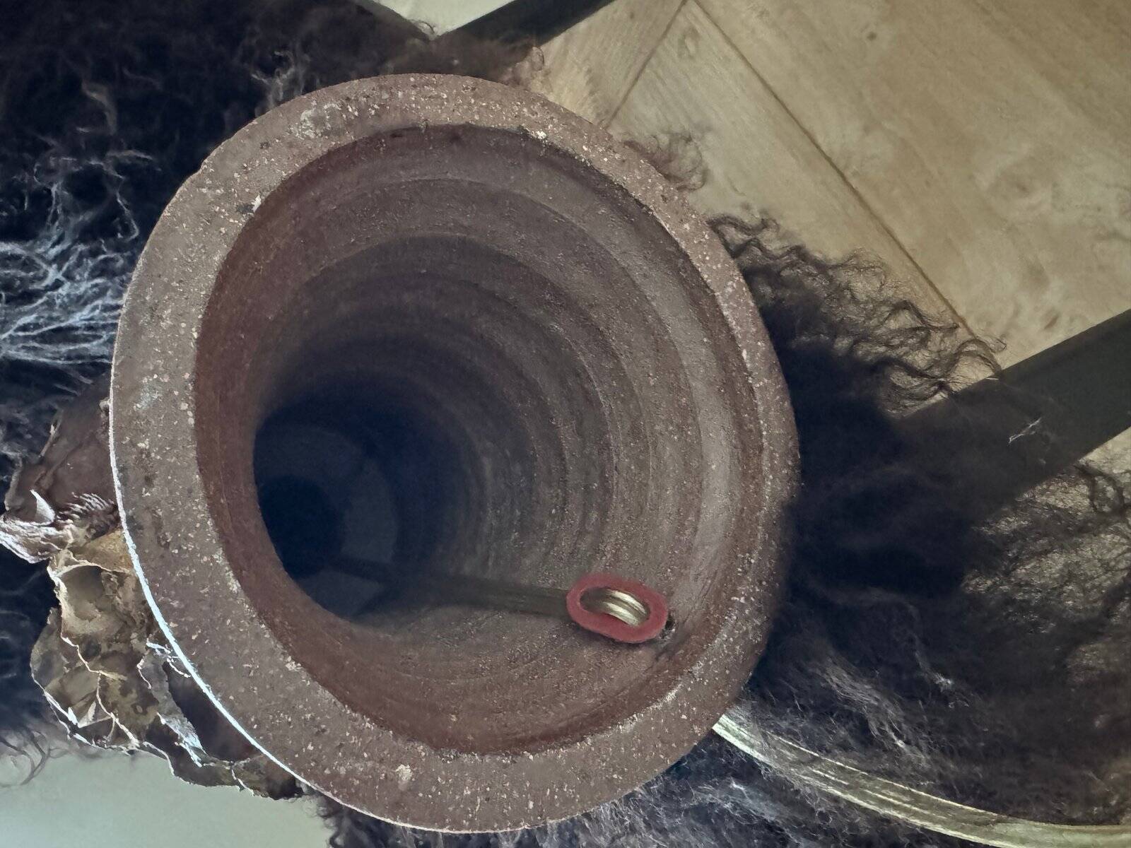 Table lamp by Bodil Marie Nielsen, denmark,  brutalist, 1960s