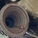 Table lamp by Bodil Marie Nielsen, denmark,  brutalist, 1960s