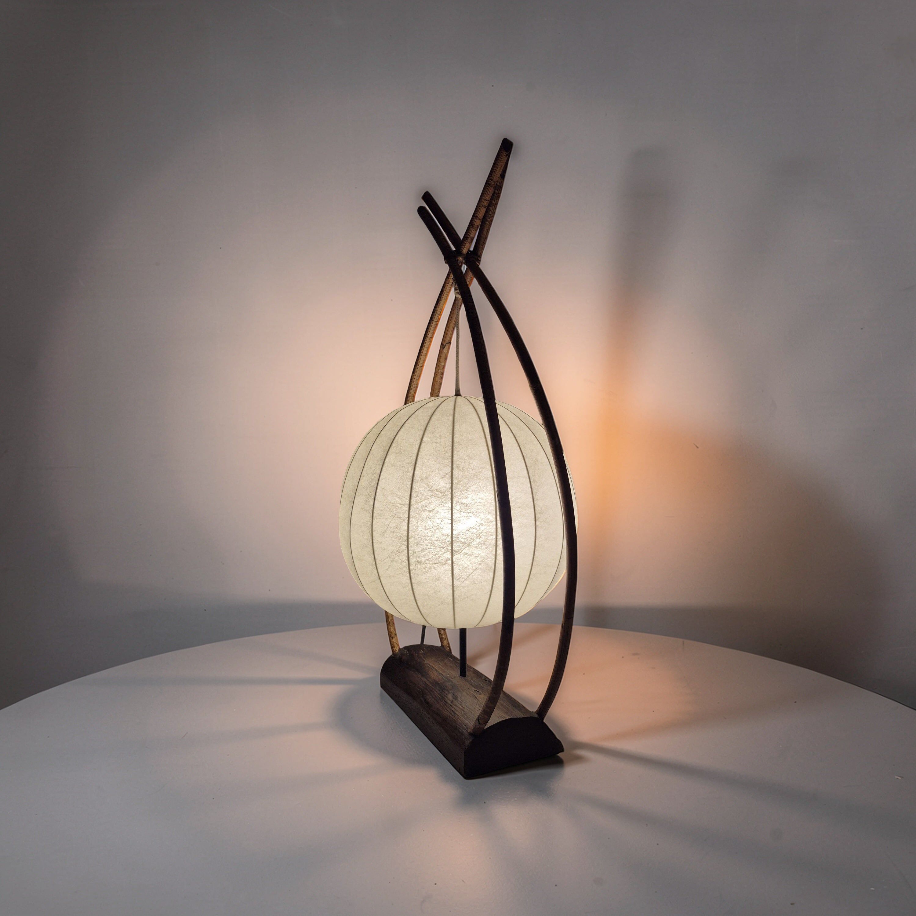 Cocoon Table Lamp Wabi Sabi, 1960s