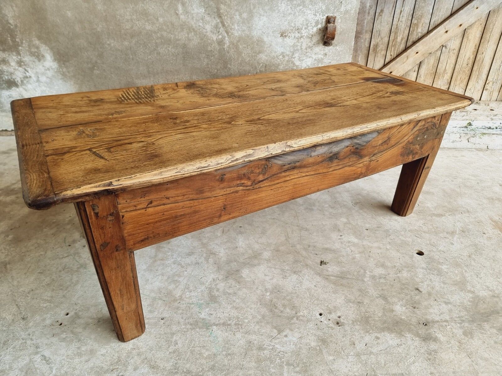 Antique coffee table TV furniture 19th century