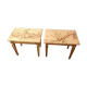 Paire de tables de style Louis XVI