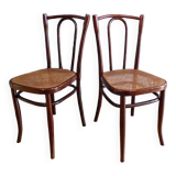 2 old Mundus bistro chairs