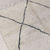 Handmade moroccan berber carpet 216 x 150 cm