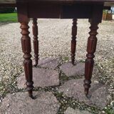 Round Half Moon Console Table