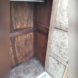 Armoire parisienne à 2 portes grise