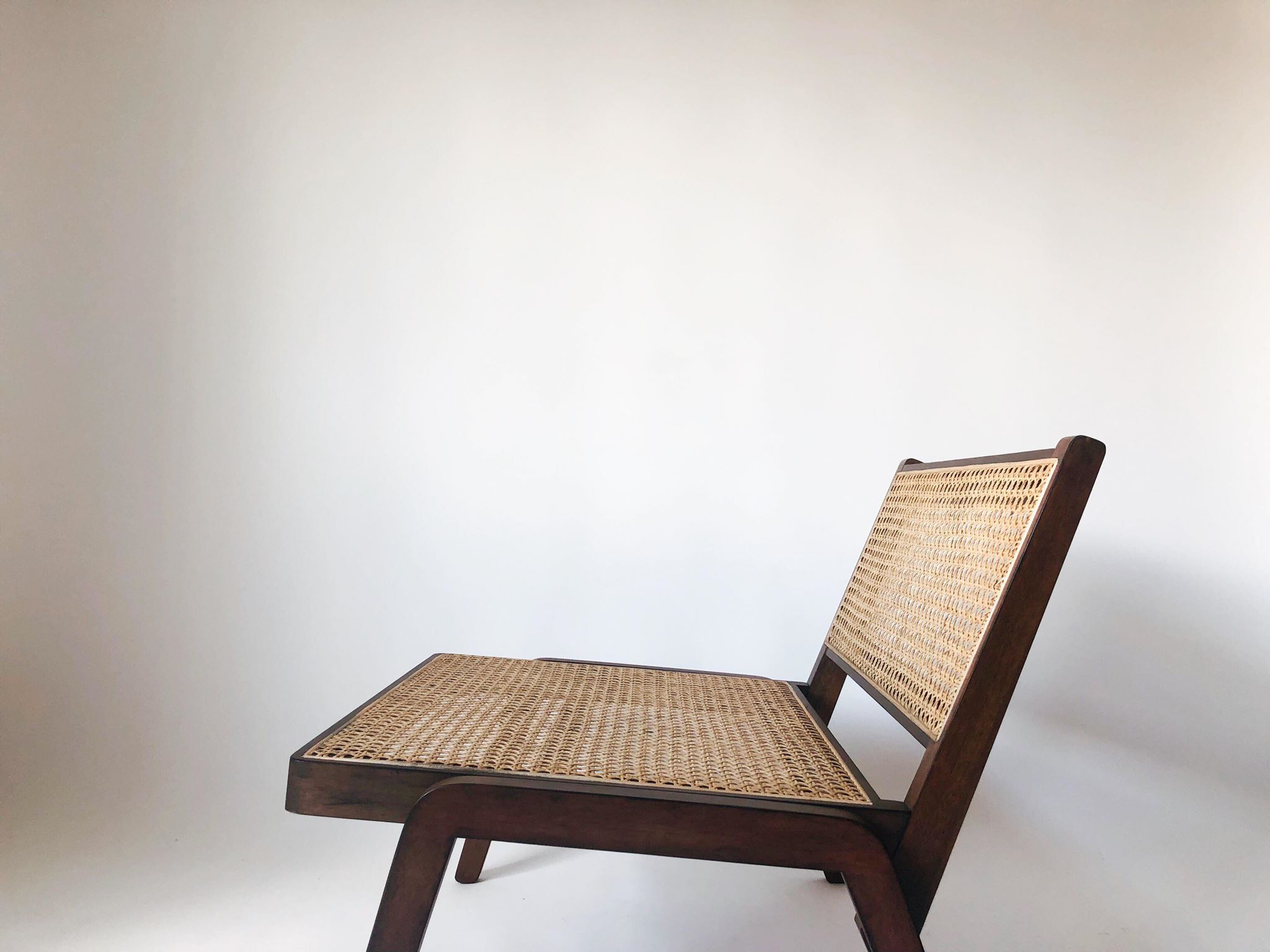 Chair in caning