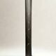 Vintage steel floor lamp luminous sculpture