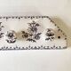 Moustiers earthenware hook / tea towel holder
