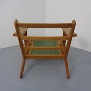 Danish GE290 Chair in Oak and Kvadrat Hallingdal by Hans J. Wegner for Getama, 1960s