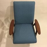 60s armchair reupholstered