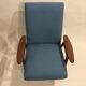 60s armchair reupholstered
