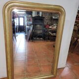 Gilded mirror Louis Philippe old