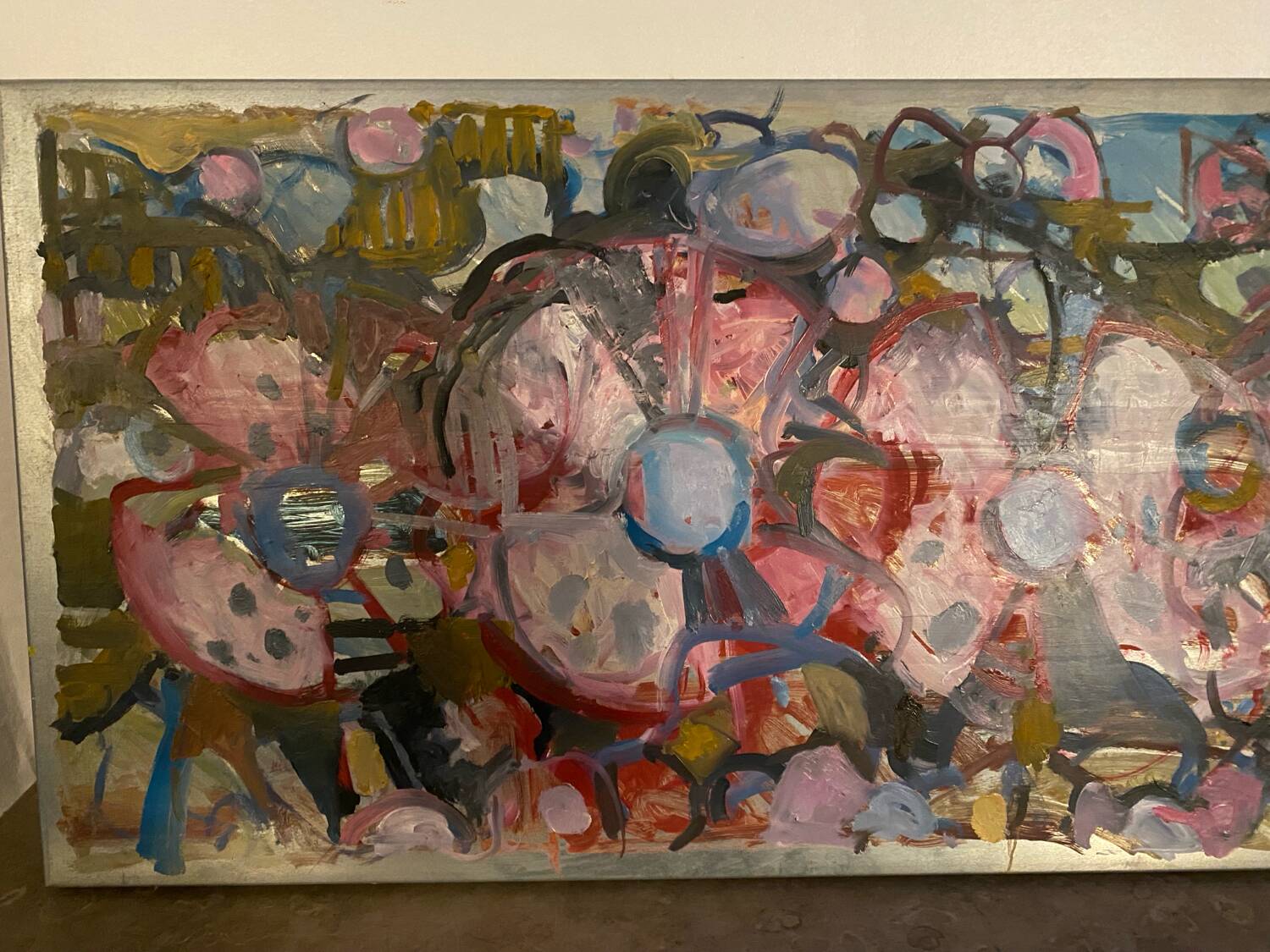 Abstract still life signed Landauer