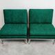 Paire de fauteuils slipper Mid Century Modern par Florence Knoll