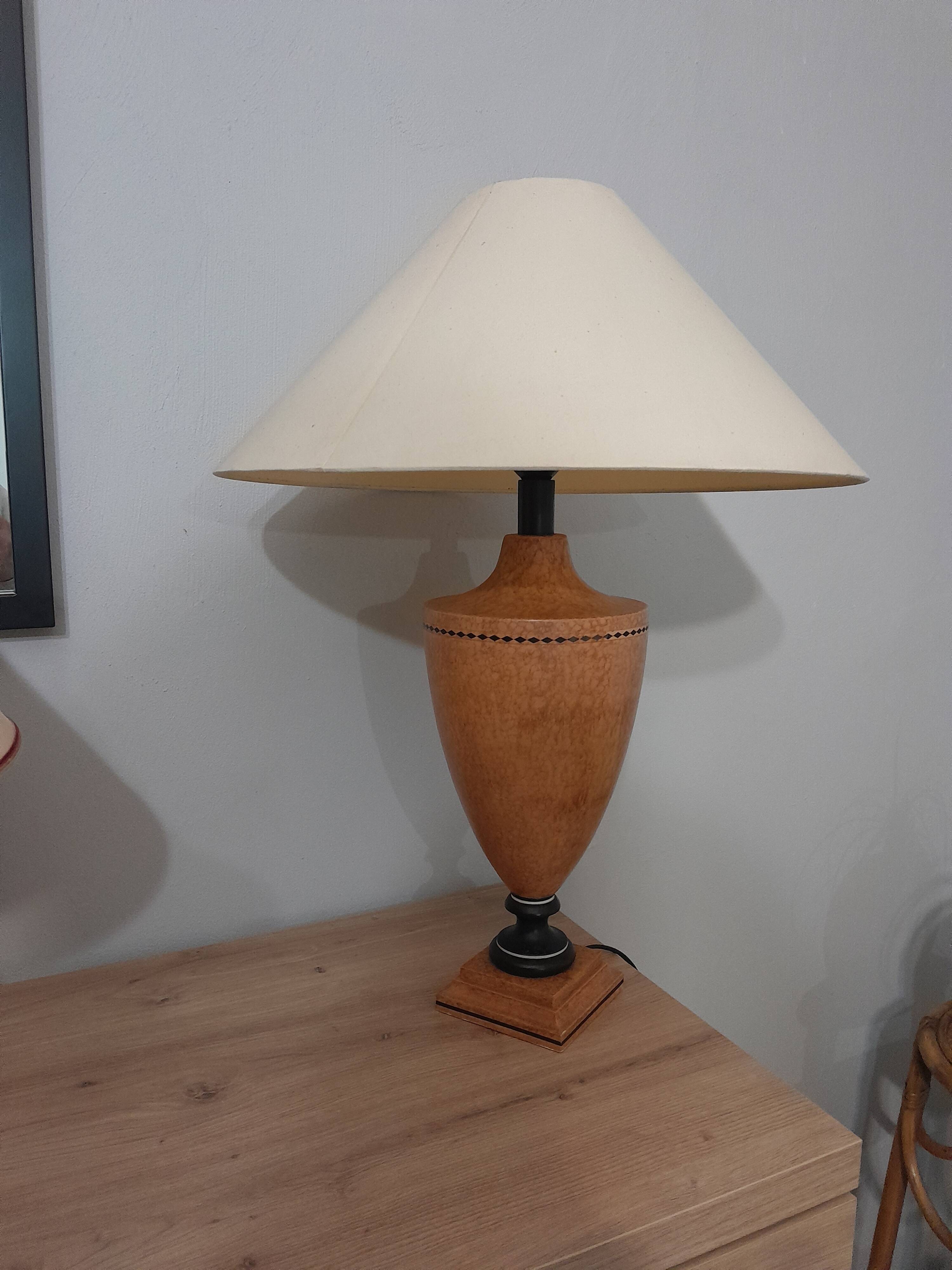 Vintage desk table lamp le dauphin