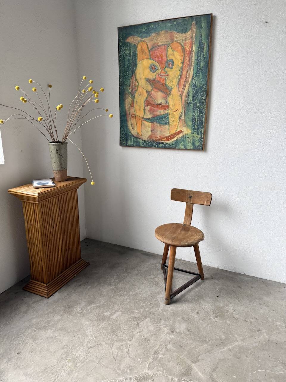 1950 tripod workshop chair