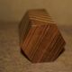 Vintage marquetry pencil pot
