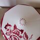 Soup tureen Digoin Sarreguemines, Burgundy model.