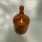 Amber glass bottle