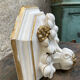 Gold wall lamp console