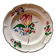 Assiette faïence de l'est St Clément décor tulipe