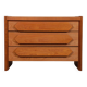 Vintage solid elm chest of drawers, 1980